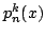 $p_n^k(x)$